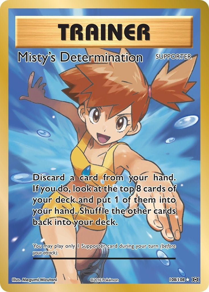 Image for Misty's Determination (Full Art) - Pokemon