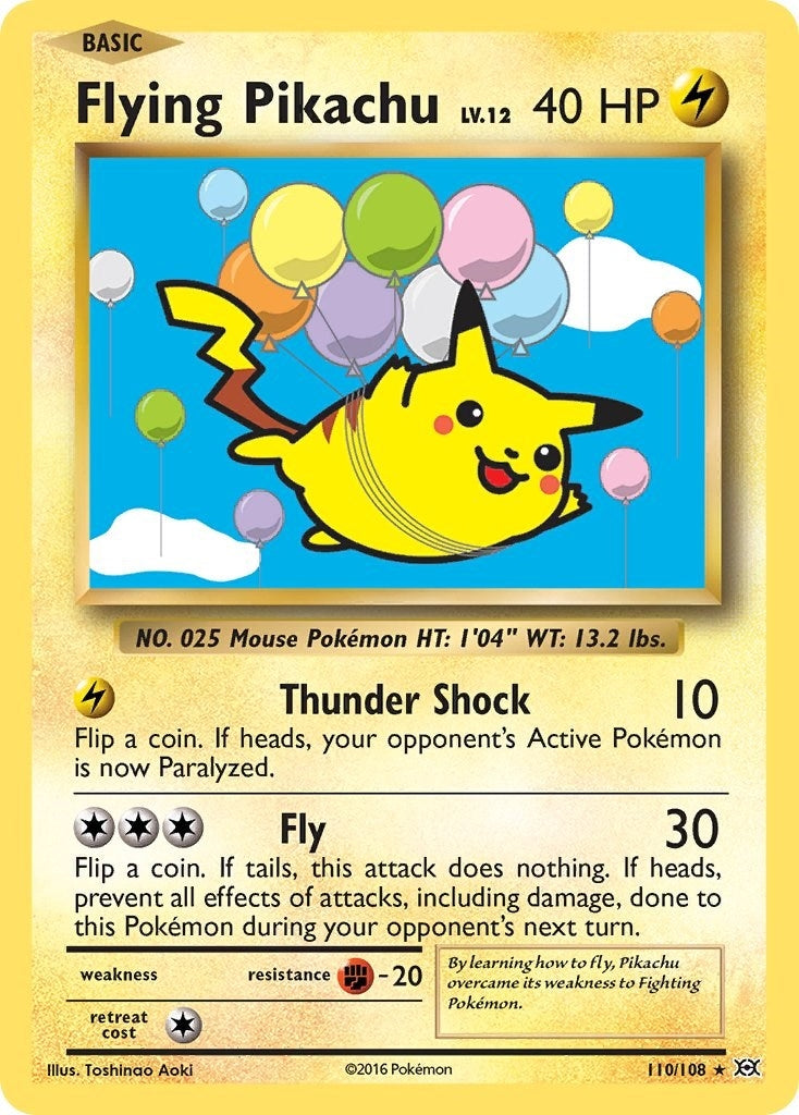 Image for Flying Pikachu - Pokemon