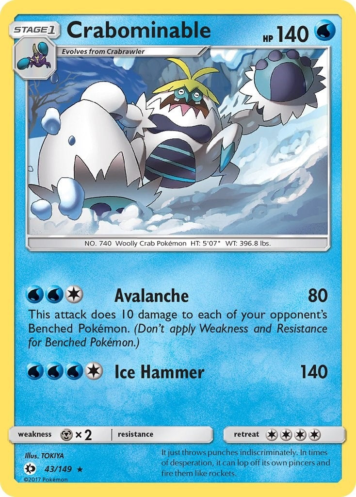 Image for Crabominable - Pokemon
