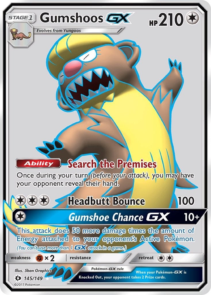 Image for Gumshoos GX (Full Art) - Pokemon