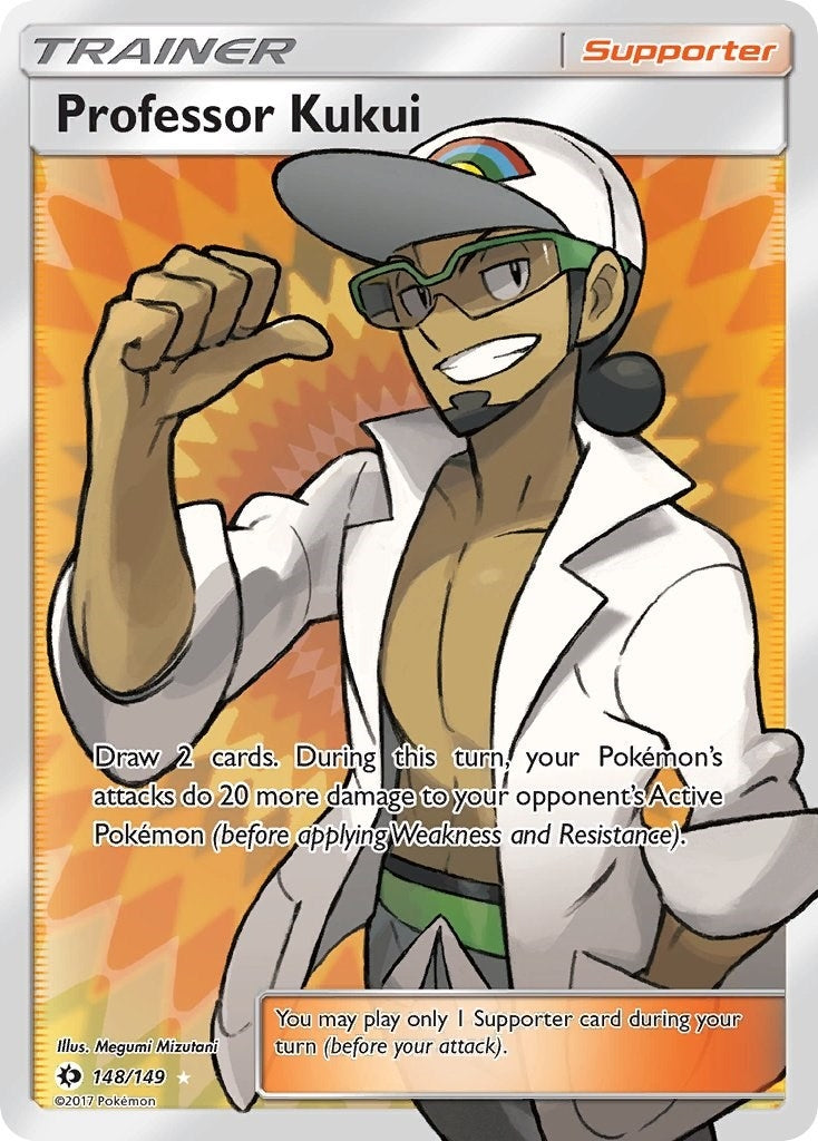 Image for Professor Kukui (Full Art) - Pokemon