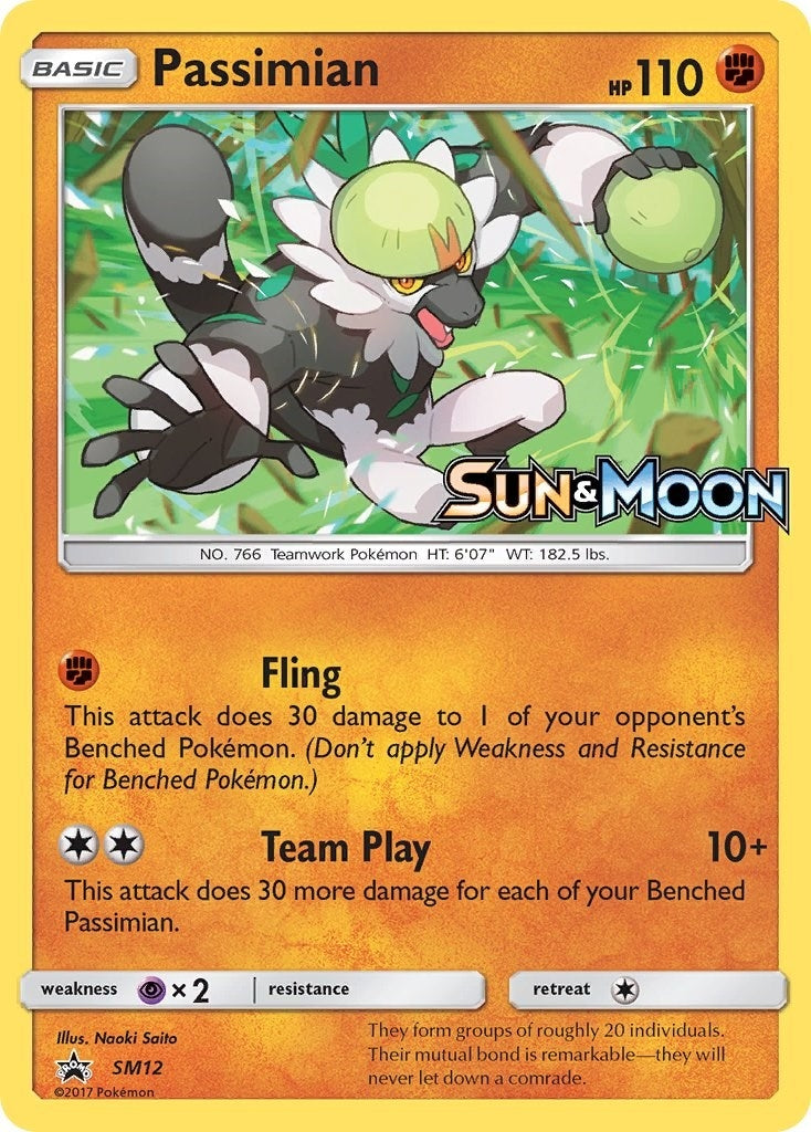 Image for Passimian - SM12 (Prerelease) - Pokemon