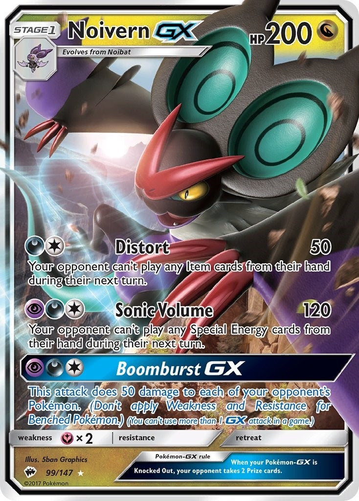 Image for Noivern GX - Pokemon