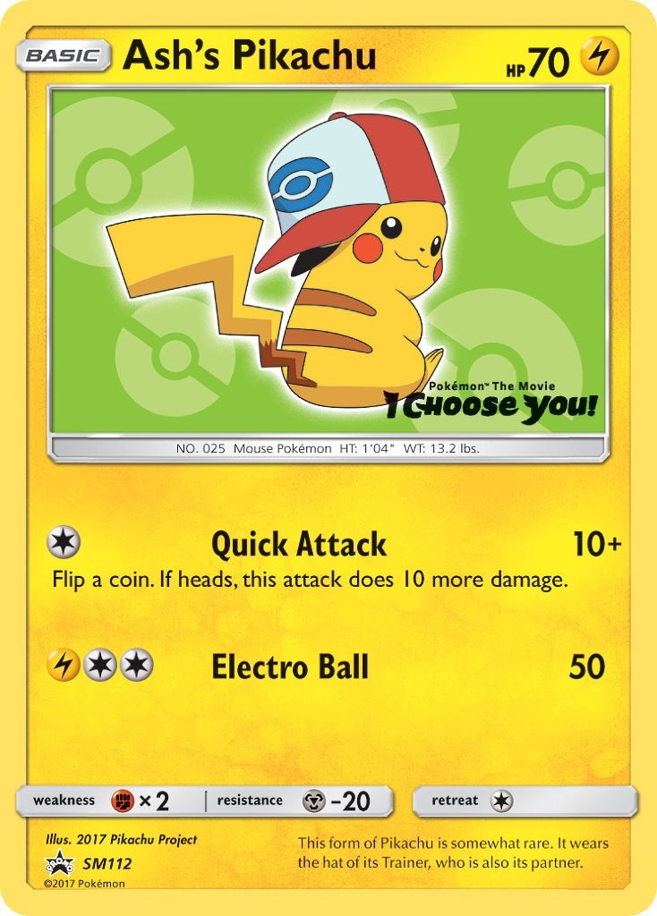 Image for Ash's Pikachu - SM112 - Pokemon