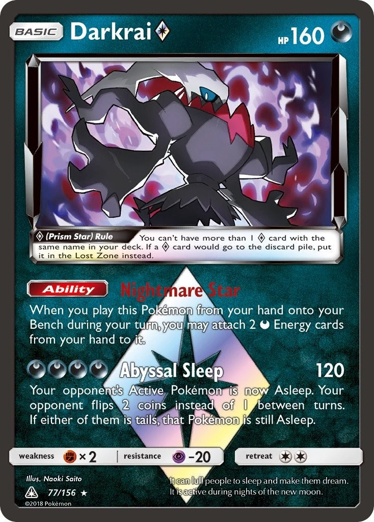 Image for Darkrai Prism Star - Pokemon
