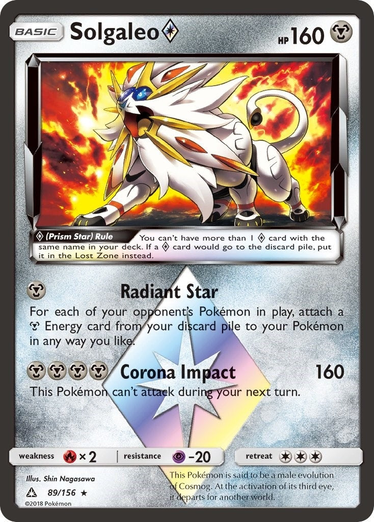 Image for Solgaleo Prism Star - Pokemon