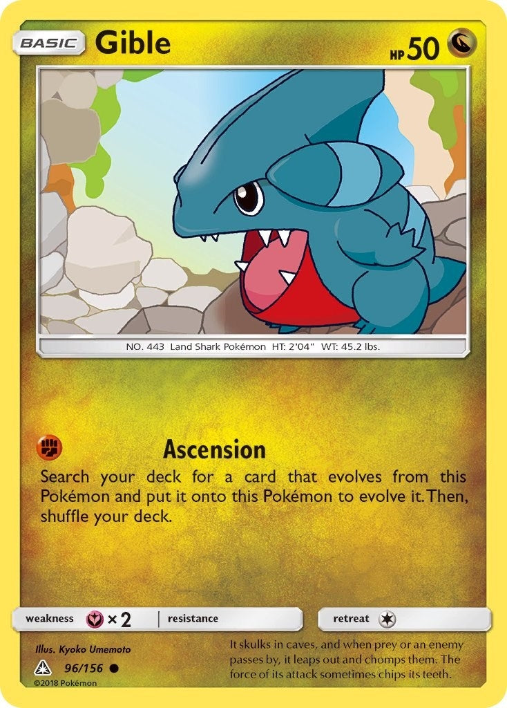 Image for Gible (96) - Pokemon