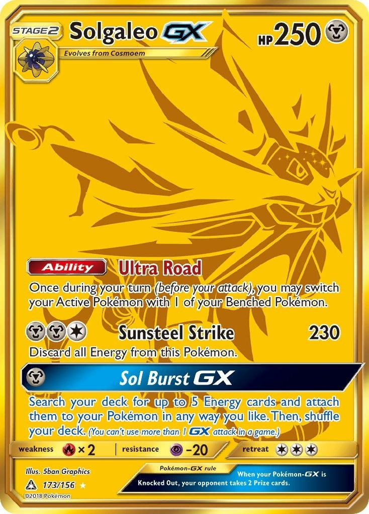 Image for Solgaleo GX (Secret Rare) - Pokemon