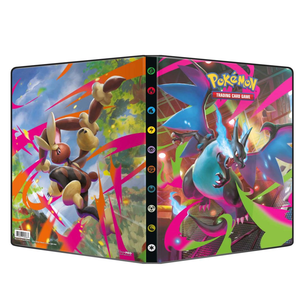Pokémon TCG: Mega Evolution Portfolio 9PKT Phantasmal Flames Binder