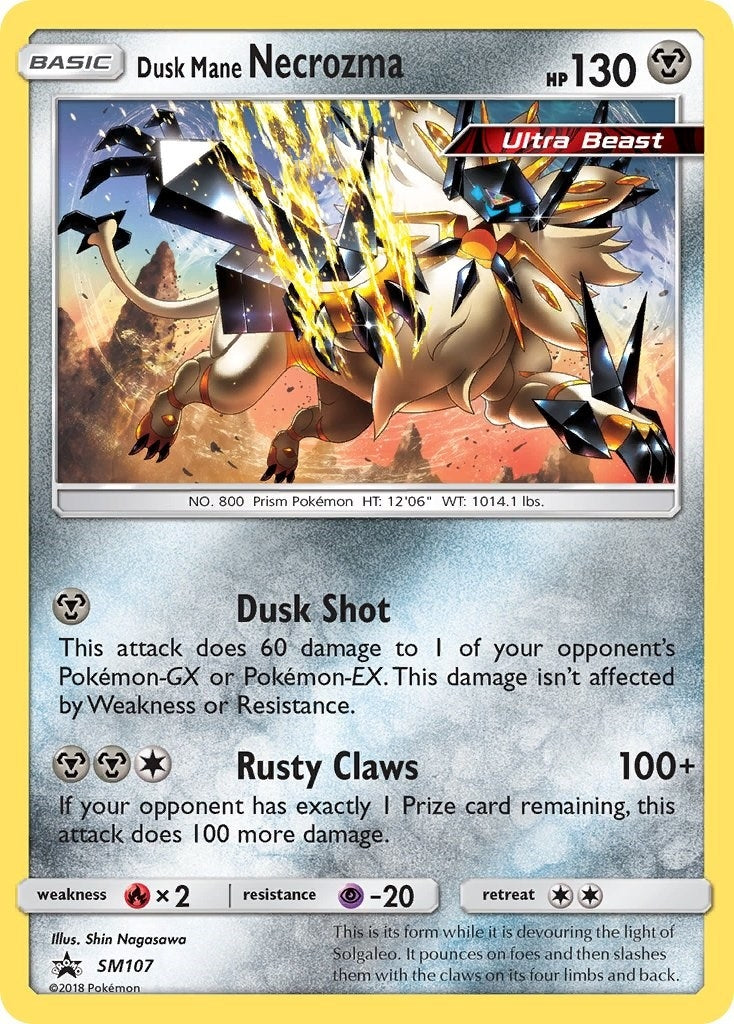 Image for Dusk Mane Necrozma - SM107 - Pokemon