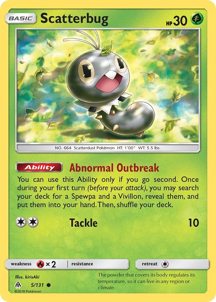 Image for Scatterbug (5) - Pokemon