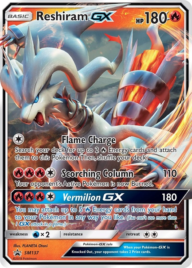 Image for Reshiram GX - SM137 - Pokemon