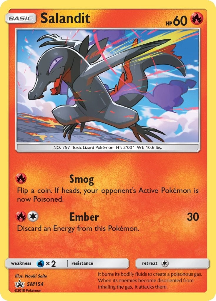 Image for Salandit - SM154 - Pokemon