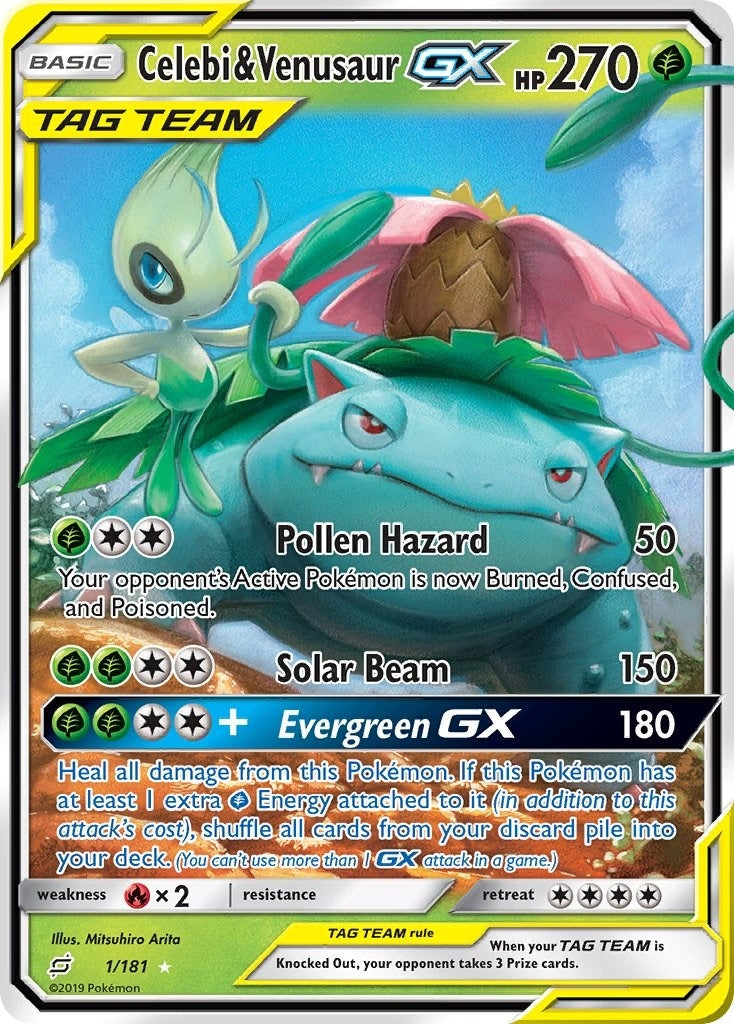 Image for Celebi & Venusaur GX - Pokemon