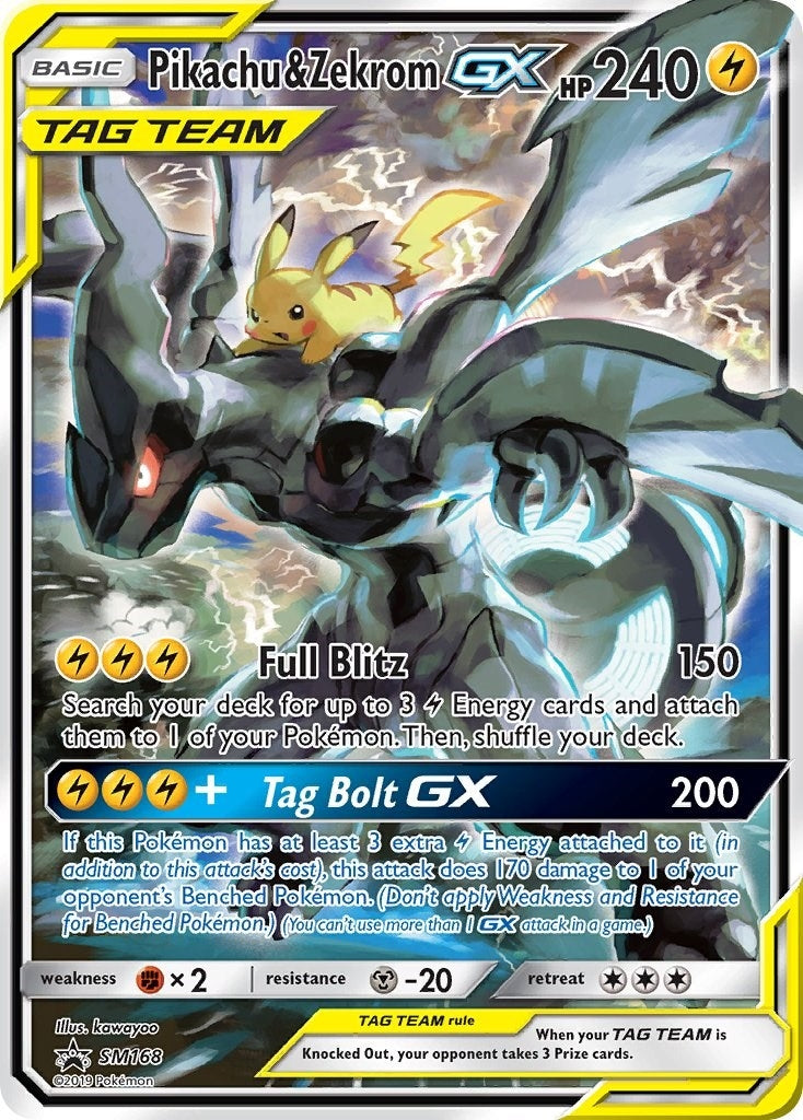 Image for Pikachu & Zekrom GX - Pokemon