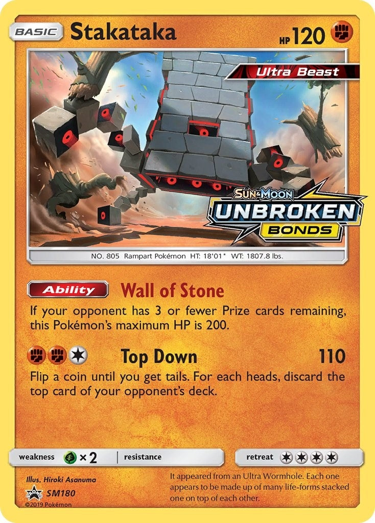 Image for Stakataka - SM180 (Prerelease) - Pokemon