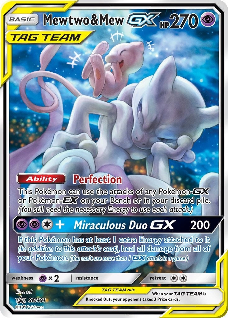 Image for Mewtwo & Mew GX - SM191 - Pokemon
