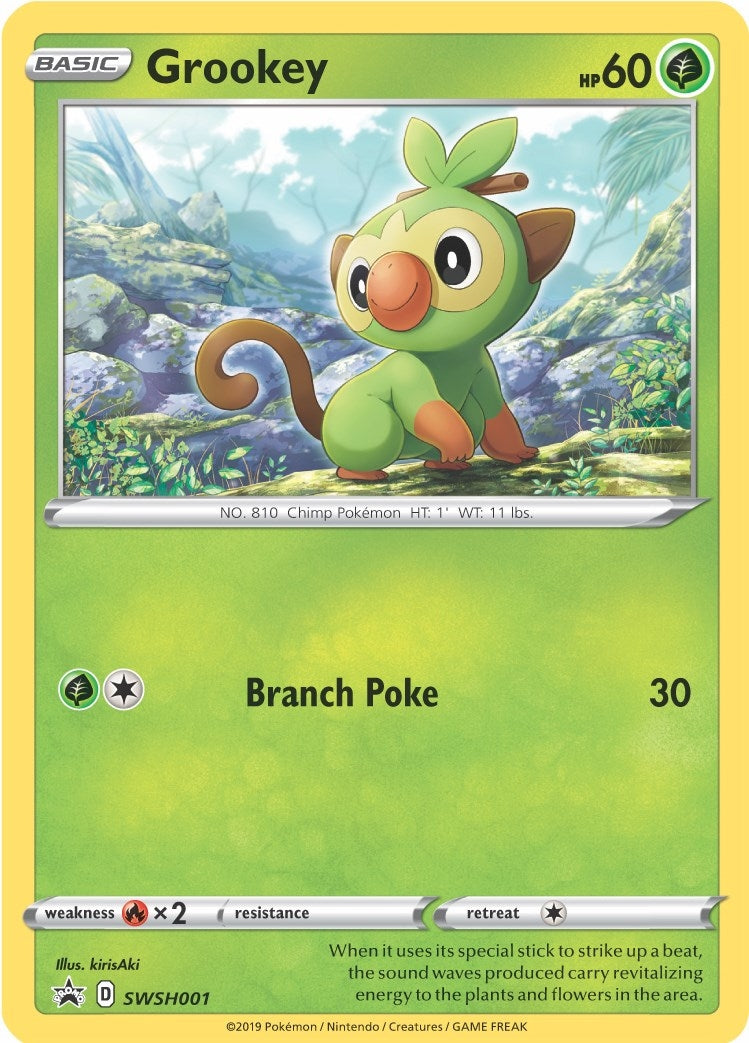Image for Grookey - SWSH001 - Pokemon
