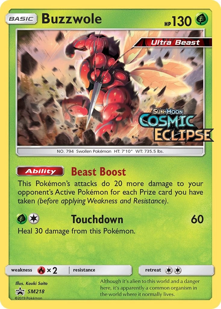 Image for Buzzwole - SM218 (Prerelease) - Pokemon
