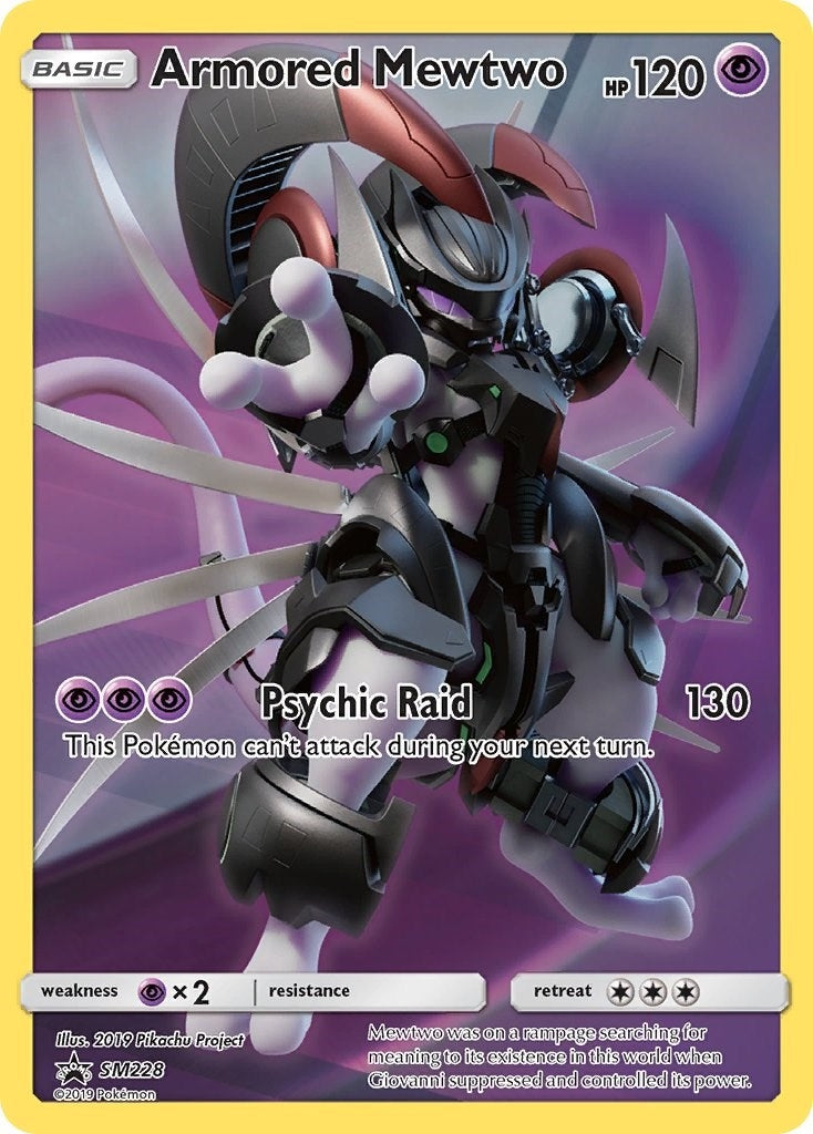 Image for Armored Mewtwo - SM228 - Pokemon