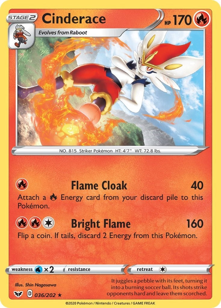 Image for Cinderace (036) - Pokemon