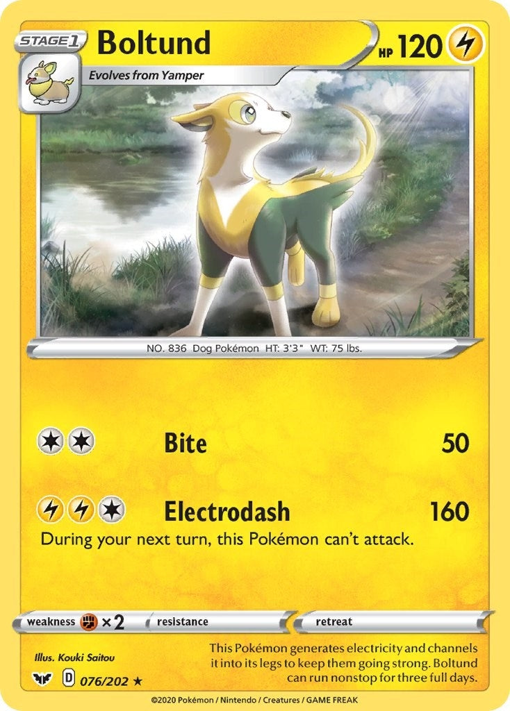 Image for Boltund (076) - Pokemon