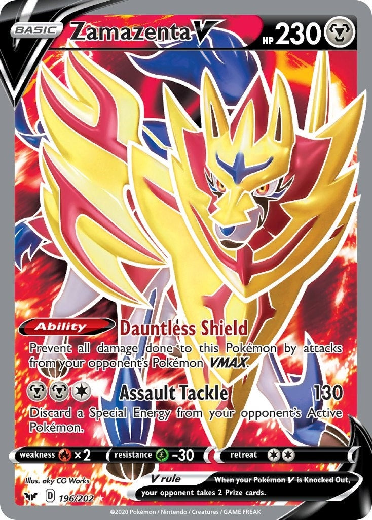 Image for Zamazenta V (Full Art) - Pokemon
