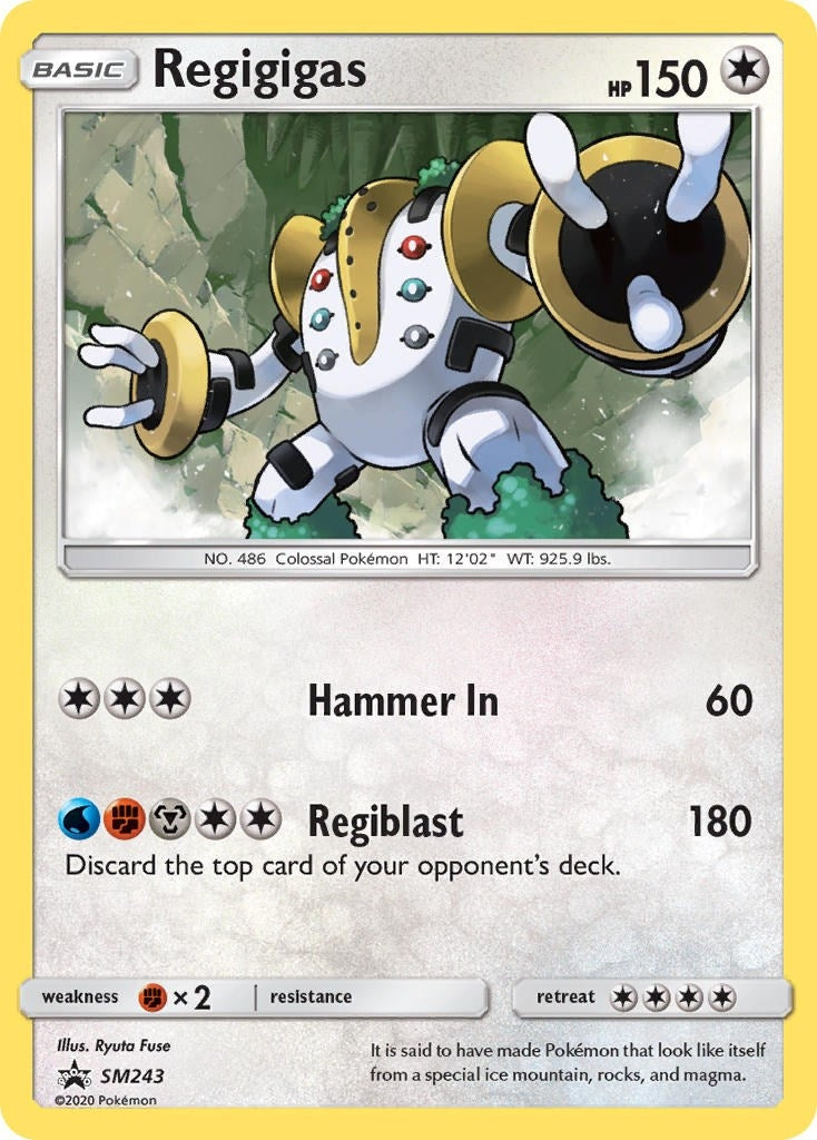 Image for Regigigas - SM243 - Pokemon
