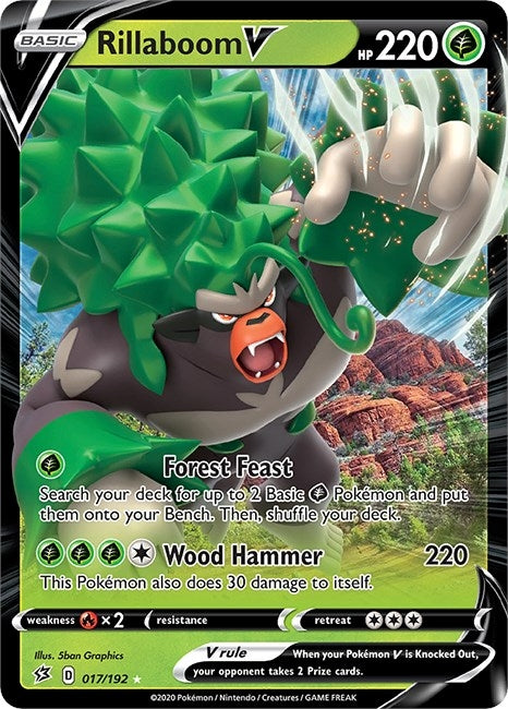 Image for Rillaboom V - Pokemon