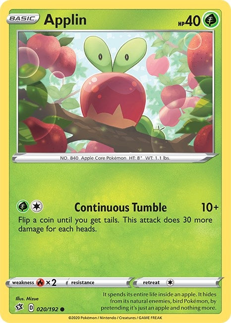 Image for Applin (20) - Pokemon