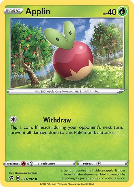 Image for Applin (21) - Pokemon