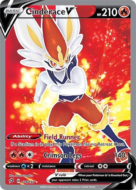 Image for Cinderace V (Full Art) - Pokemon
