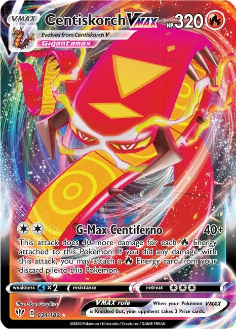 Image for Centiskorch VMAX - Pokemon