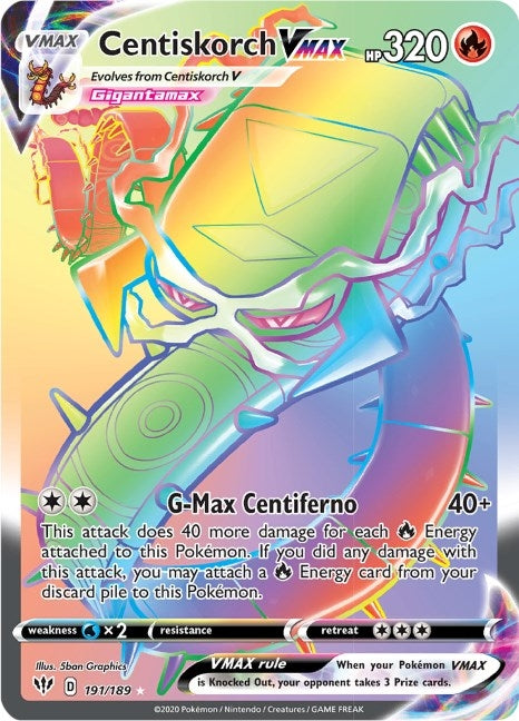 Image for Centiskorch VMAX (Secret) - Pokemon