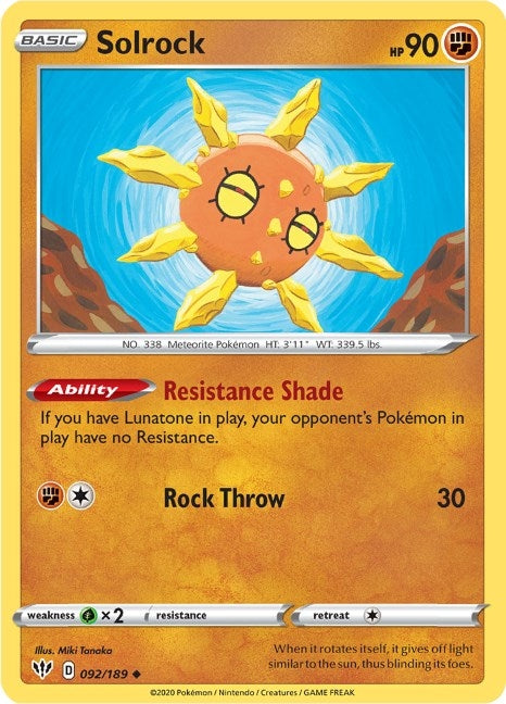 Image for Solrock - Pokemon