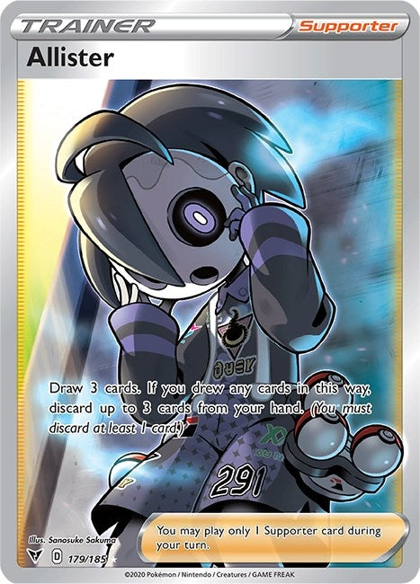 Image for Allister (Full Art) - Pokemon