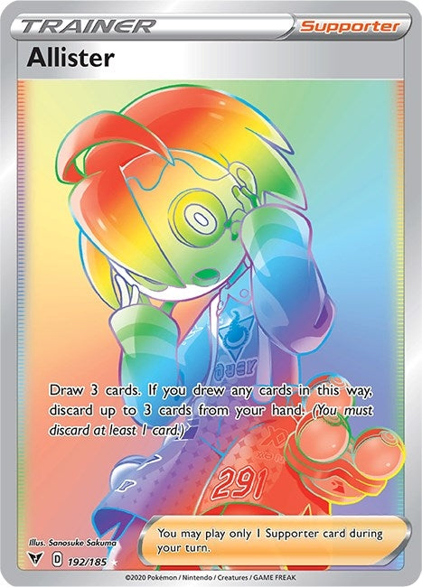 Image for Allister (Secret) - Pokemon