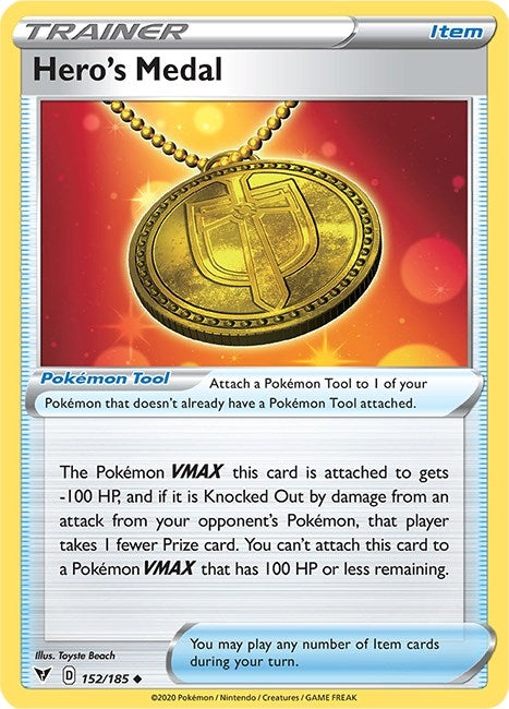 Image for Hero's Medal - Pokemon