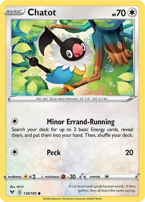 Image for Chatot - Pokemon