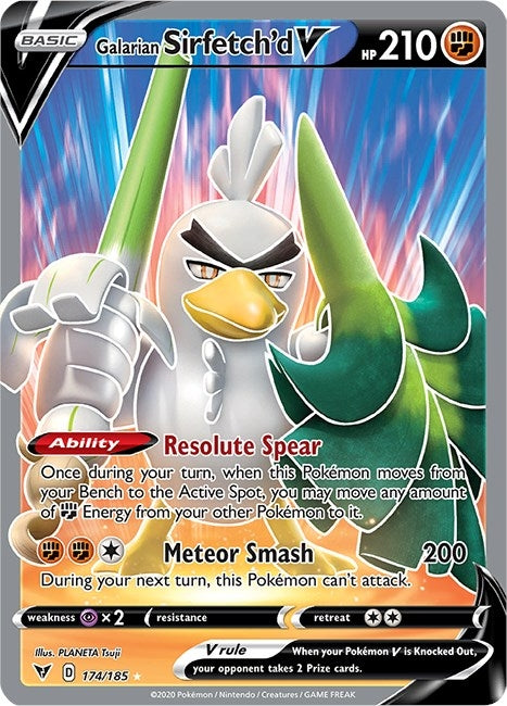 Image for Galarian Sirfetch'd V (Full Art) - Pokemon