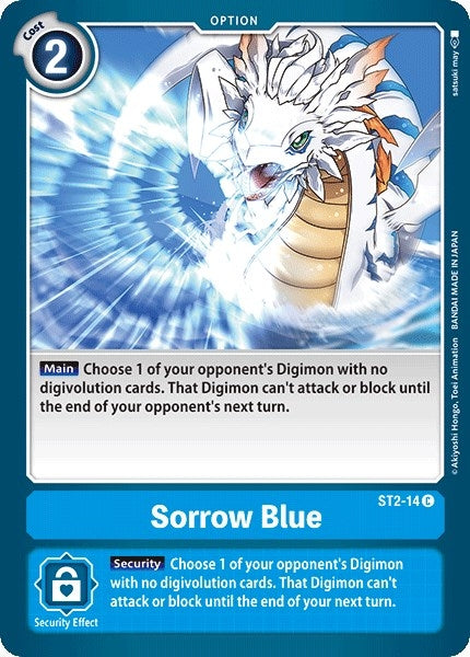 Image for Sorrow Blue - Digimon Card Game