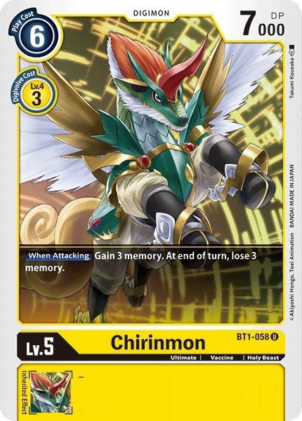 Image for Chirinmon - Digimon Card Game