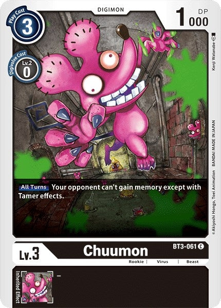Image for Chuumon - Digimon Card Game