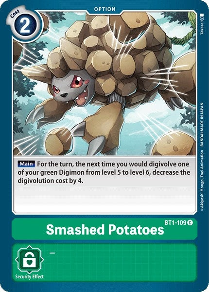 Image for Smashed Potatoes - Digimon Card Game