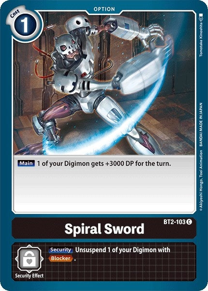 Image for Spiral Sword - Digimon Card Game