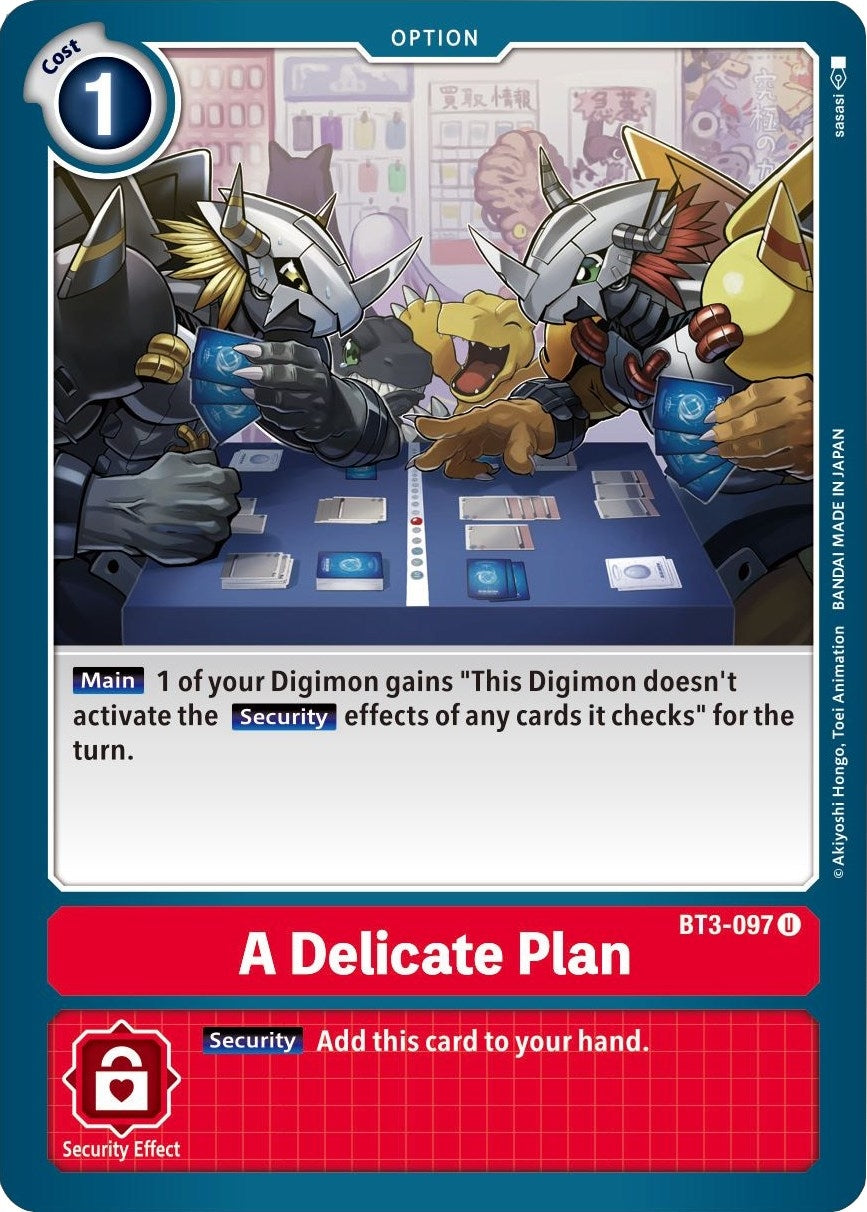 Image for A Delicate Plan - Digimon Card Game
