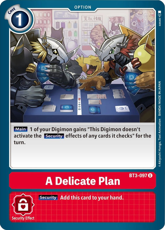 Image for A Delicate Plan - Digimon Card Game