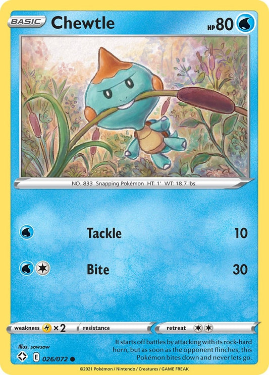 Image for Chewtle - Pokemon