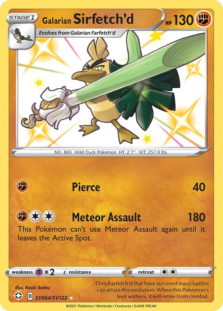 Image for Galarian Sirfetch'd - Pokemon