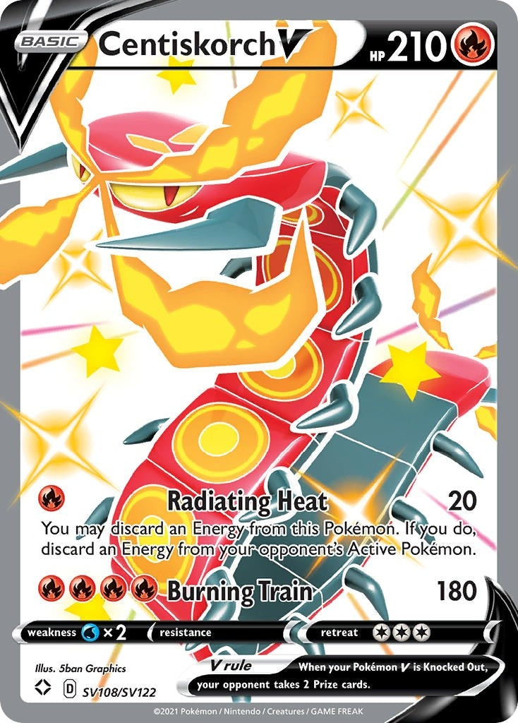Image for Centiskorch V - Pokemon